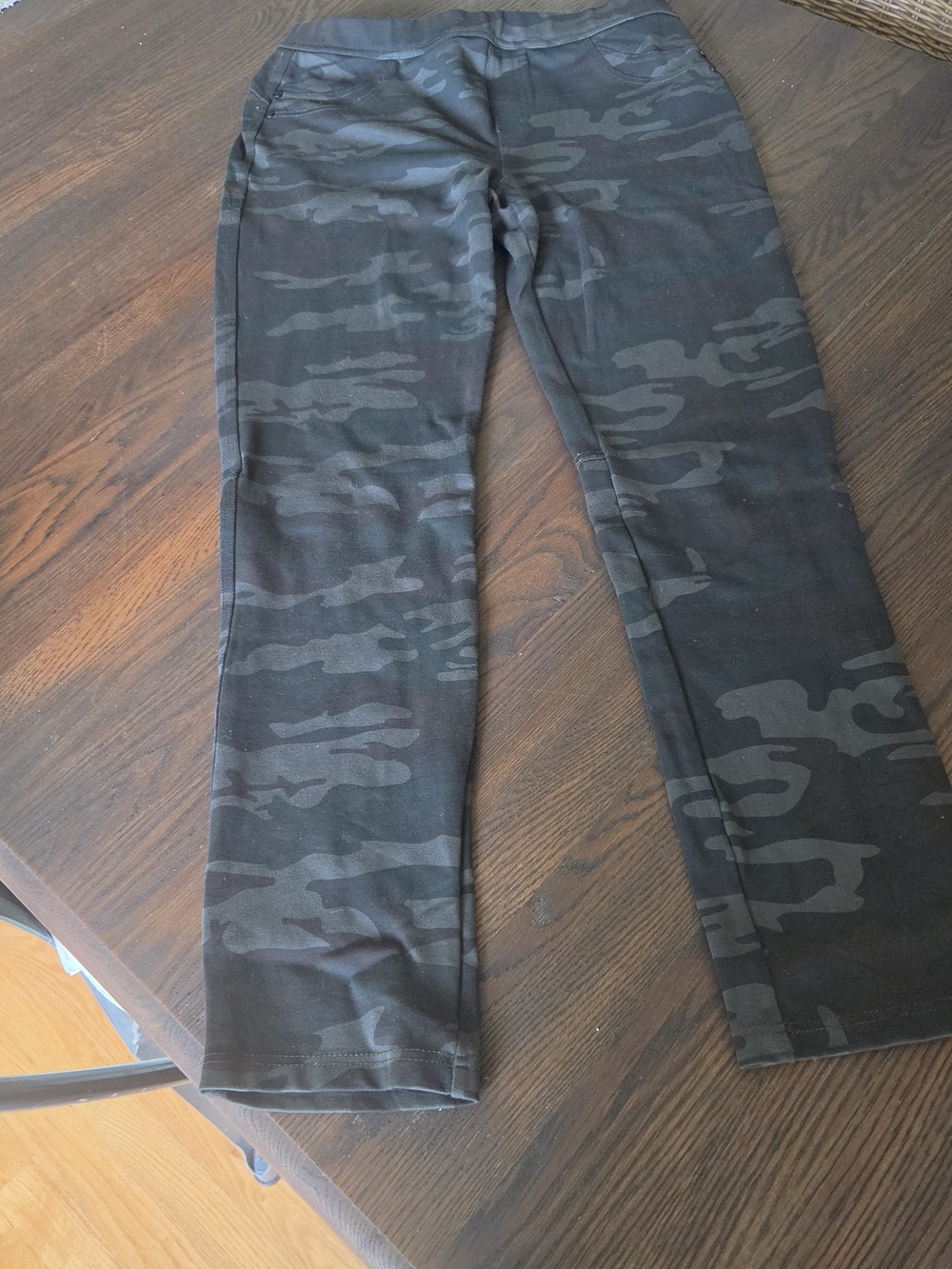 Sanctuary Women’s Black Camo Straight-Leg Jeans